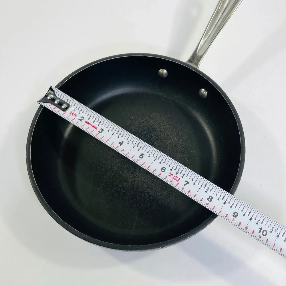 All-Clad 8 Inch Nonstick Fry Pan Hard Anodized Skillet Stainless Steel Handle